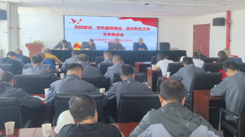 工投公司黨委召開黨的建設、黨風廉政建設、意識形態(tài)工作半年推進會